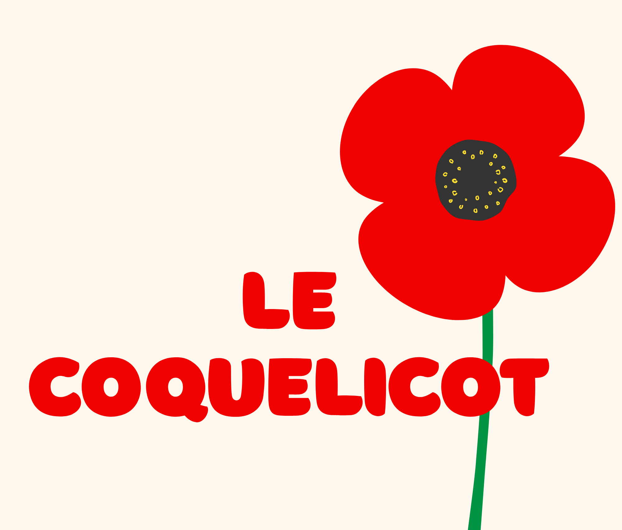 Le Coquelicot